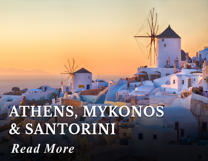 Athens, Mykonos and Santorini Tour