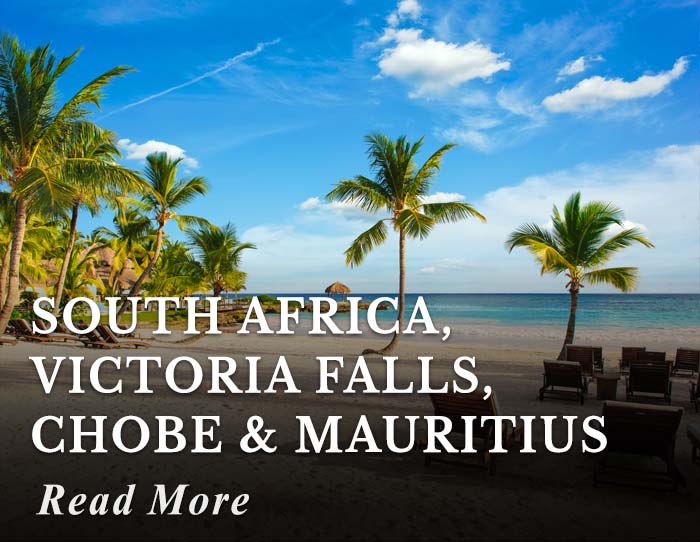 South Africa, Victoria Falls, Chobe and Mauritius Tour