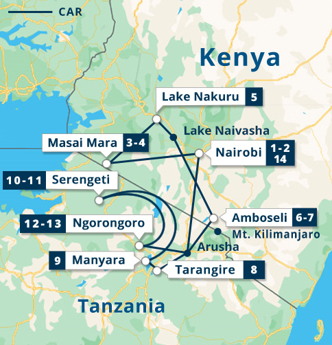 Tour Map