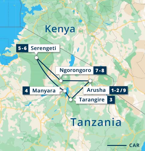 Tour Map