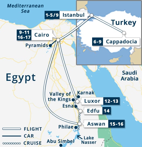 Tour Map