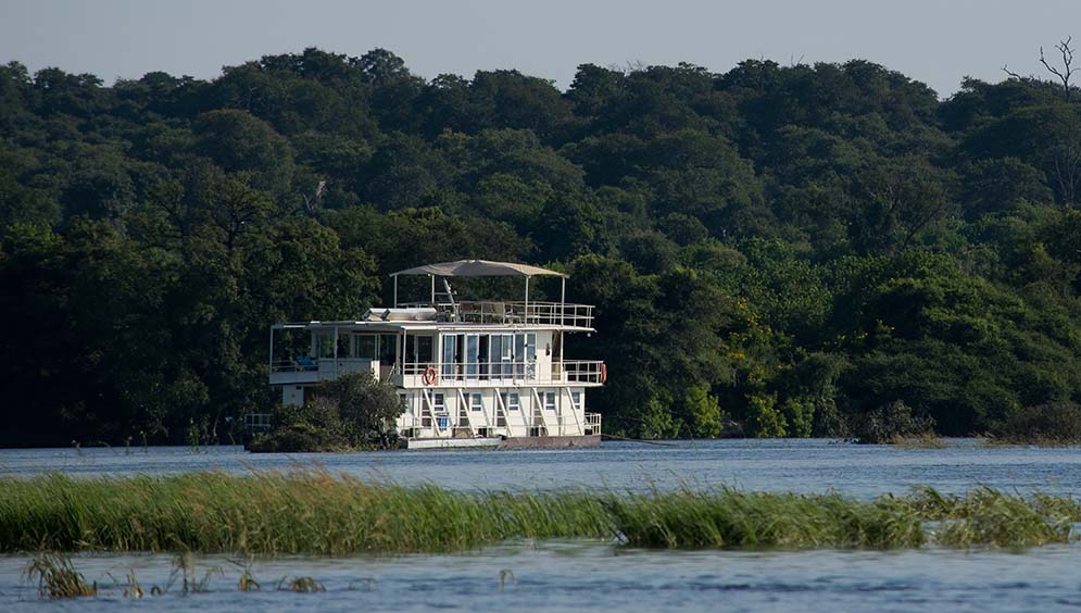 South Africa Chobe River Houseboat Picture