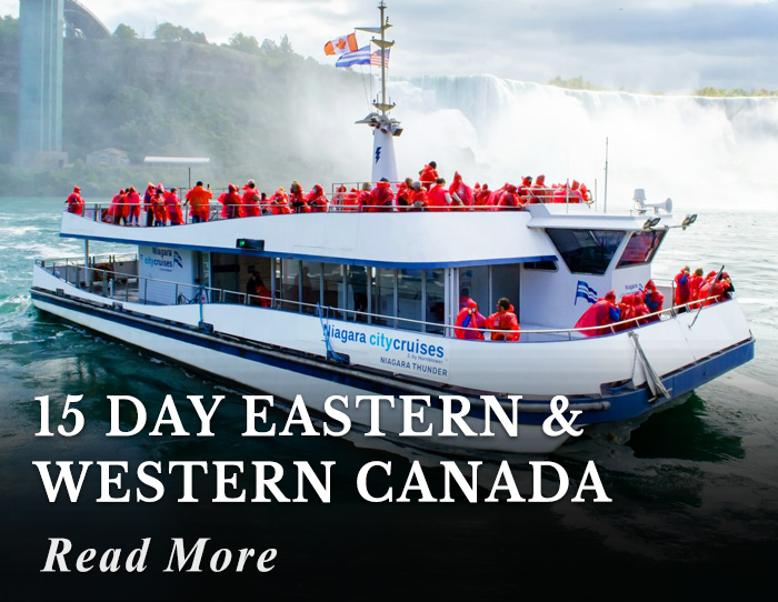 15 day Eastern and Western Canada Tour
