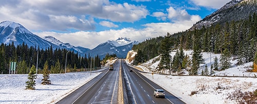 Trans-Canada - Banff exit