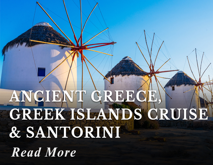 Ancient Greece, Greek Islands Cruise and Santorini Tour