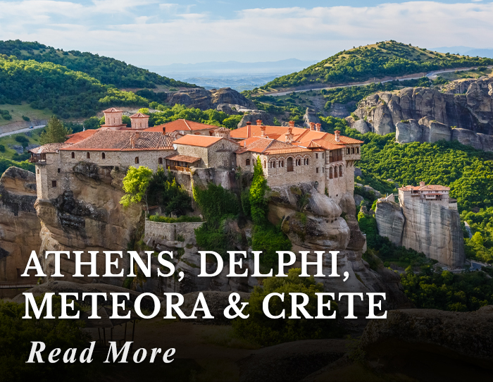 Athens, Delphi, Meteora and Crete Tour