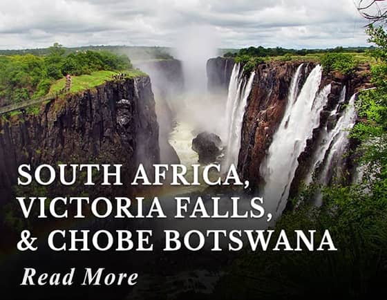 Jordan, South Africa, Victoria Falls and Chobe Tour