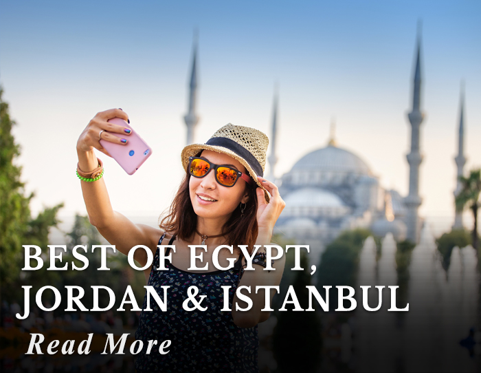Best of Egypt, Jordan and Istanbul Tour