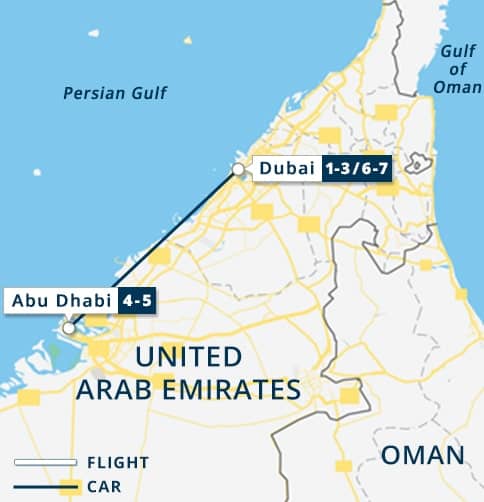 Tour Map