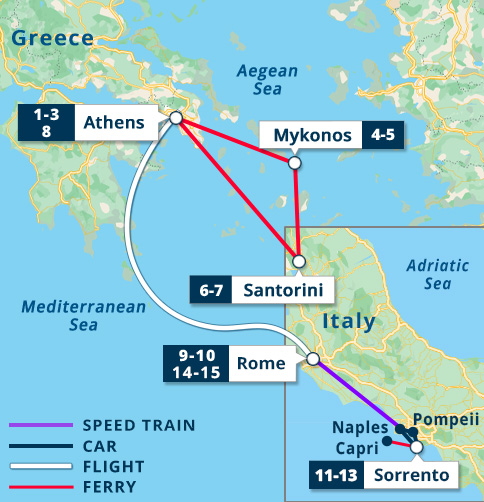Tour Map