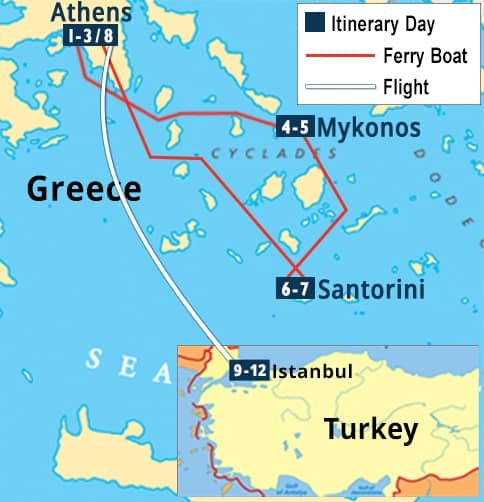 Tour Map