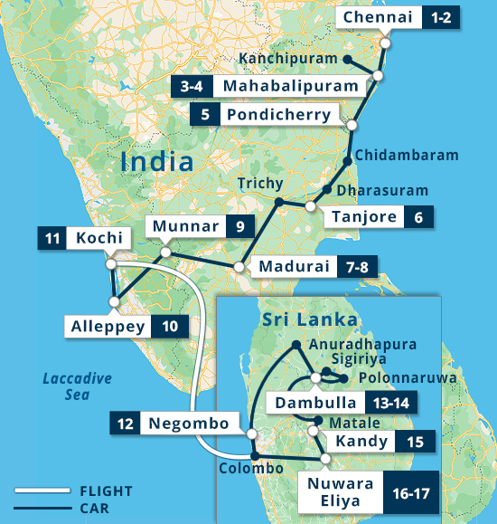 Tour Map
