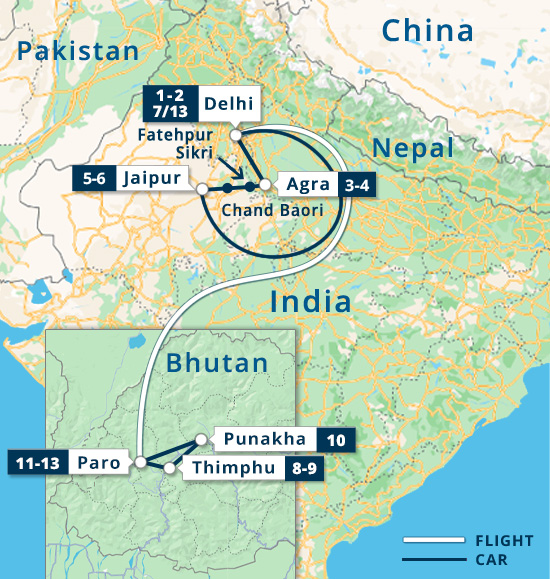 Tour Map