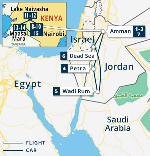 Tour Map