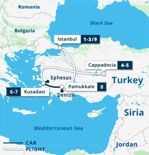 Tour Map